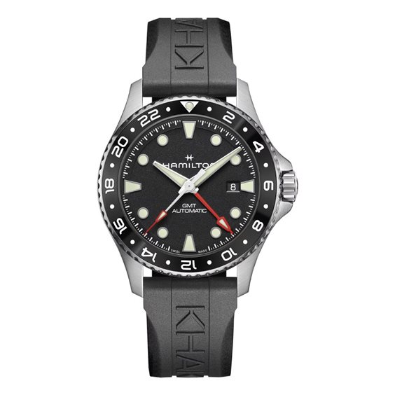 Orologio Hamilton Uomo Khaki Scuba GMT in Acciaio H82555330 - H82555330